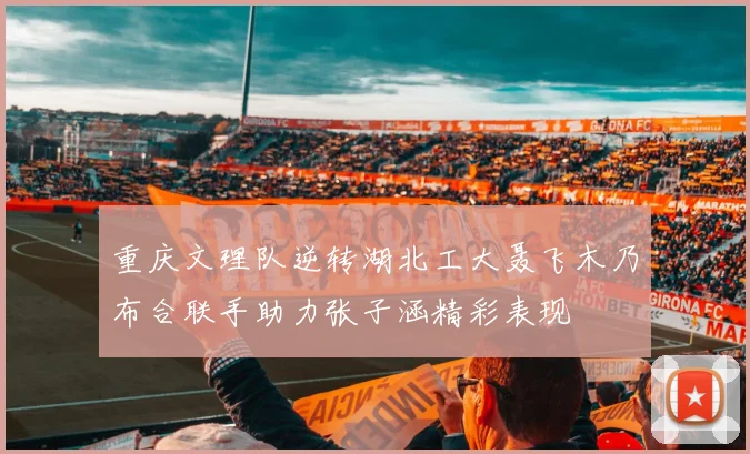 重庆文理队逆转湖北工大聂飞木乃布合联手助力张子涵精彩表现